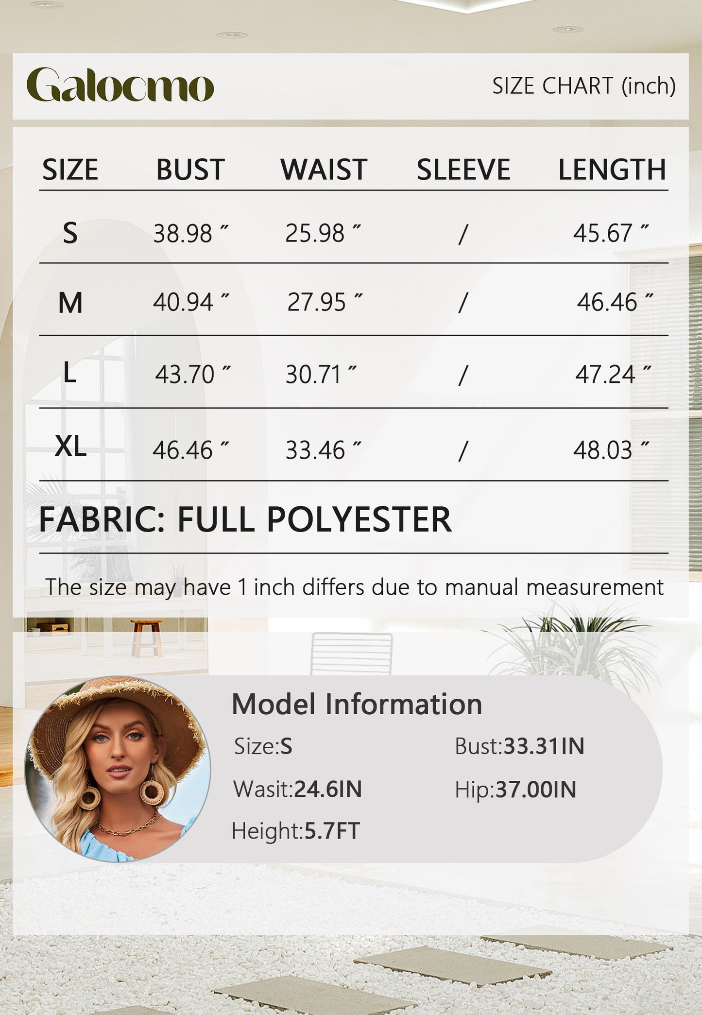 Galocmo Women's One Shoulder Maxi Dress
