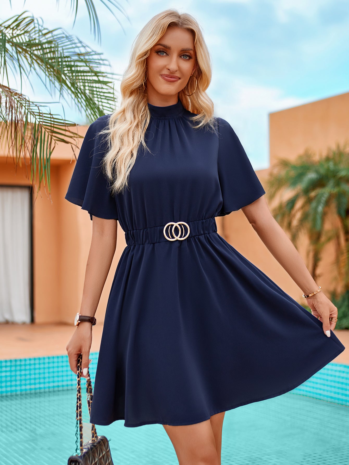 Urban Chic Belted Dress