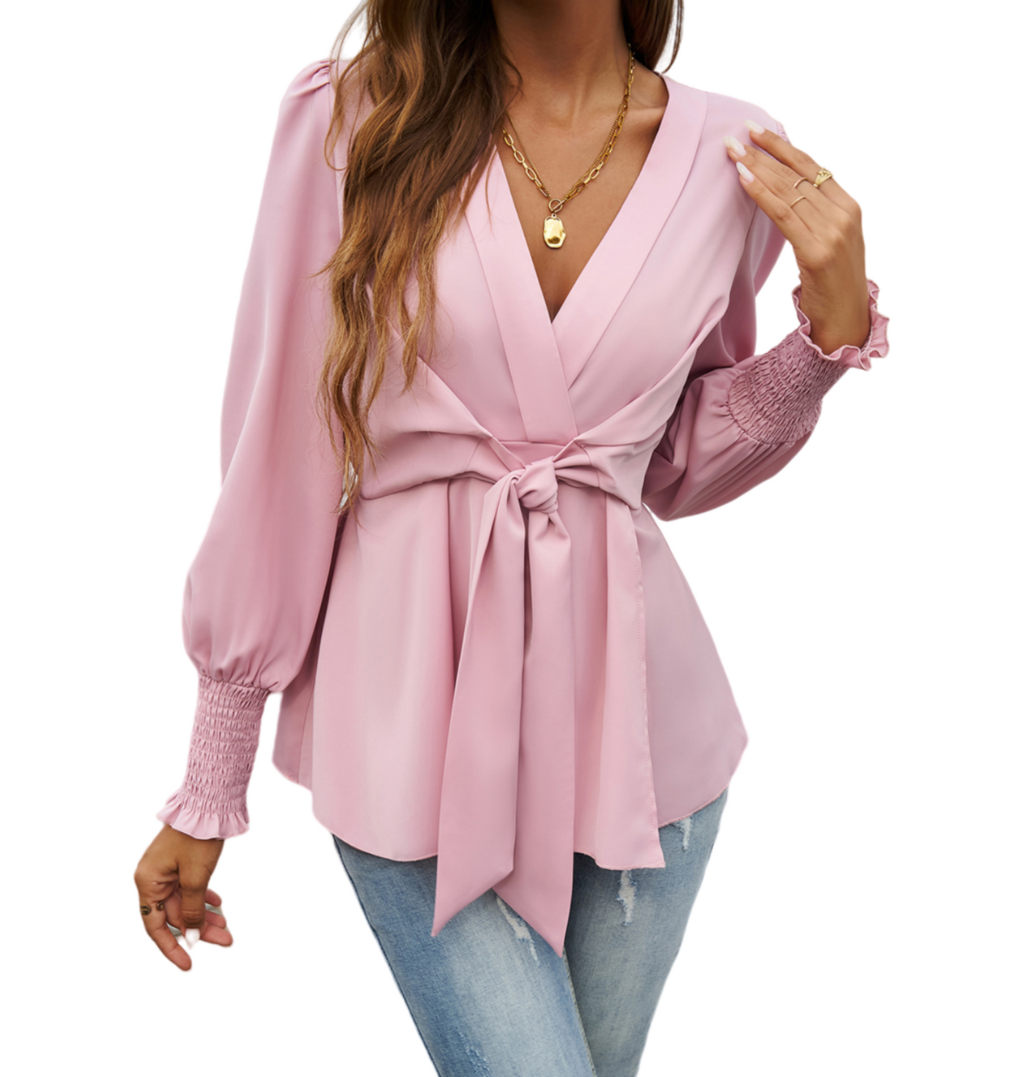 Galocmo 2024 Women's Casual Dressy Tops,