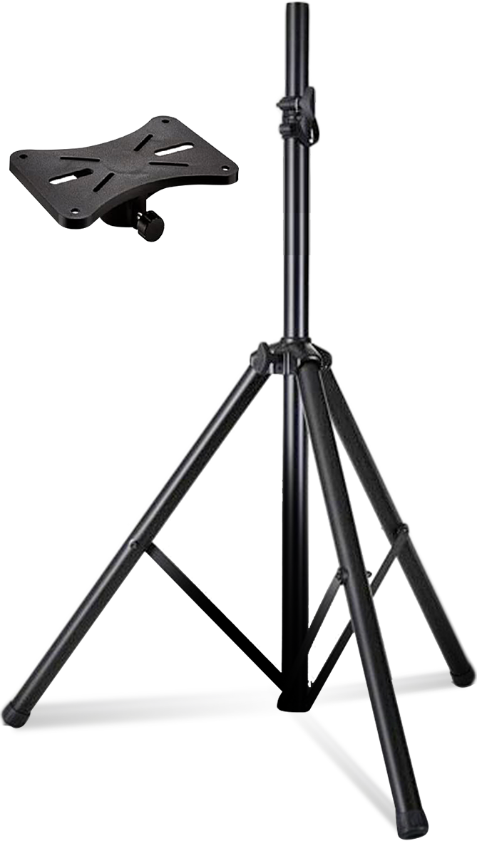 5 Core Speaker Stand Tripod Floor Tall Adjustable Up to 72 Inch DJ Studio Monitor Stands Pole Mount -- SS ECO 1PK WoB