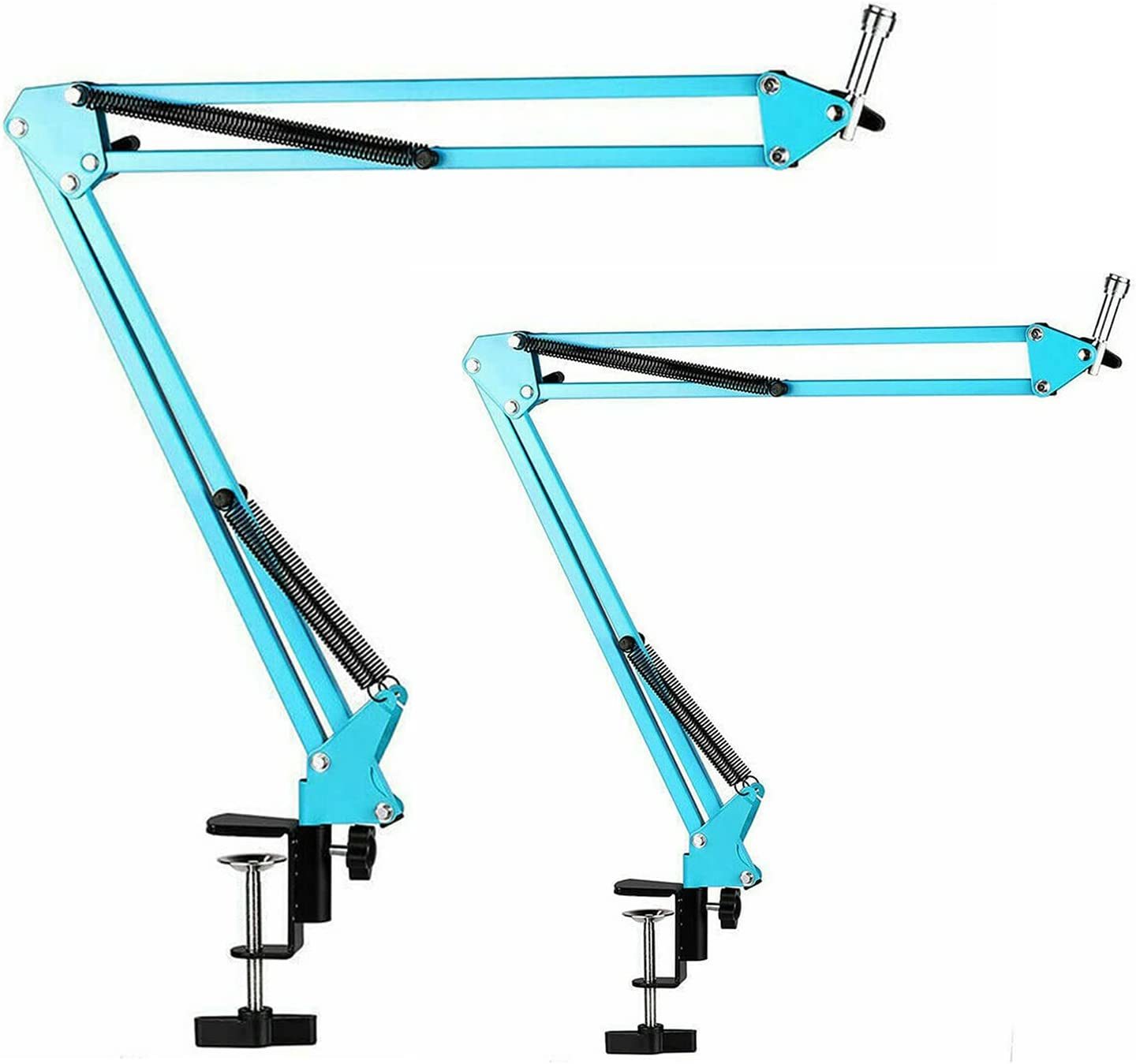 5 Core Mic Arm Adjustable Boom Microphone Stand Desk Mount Heavy Duty Brazo Para Microfono for Condenser Dynamic Mics - MS ARM BLU