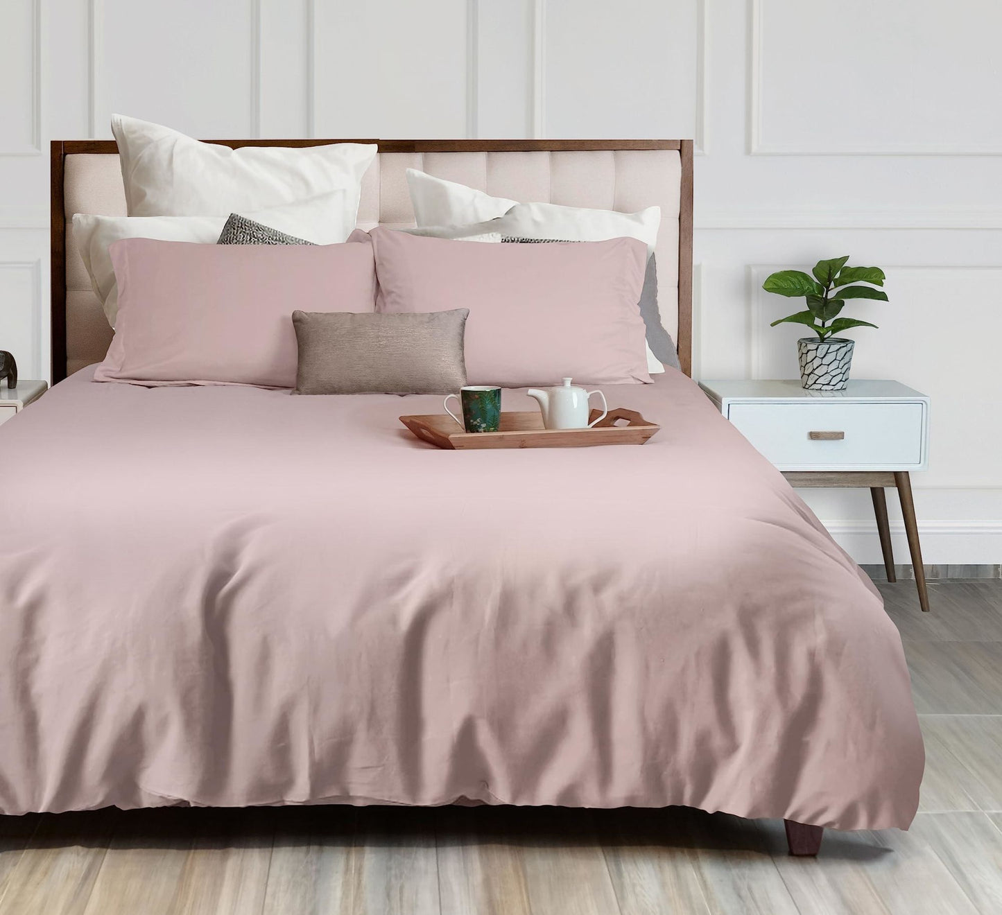 Pink Duvet Cover Queen Size Microfiber Duvet Cover with Zipper Duvet Cover Set of 1 Down Comforter Cover with 2 Pillow Shams Luxury Comforter Cover Queen Size | Comforter Not Included