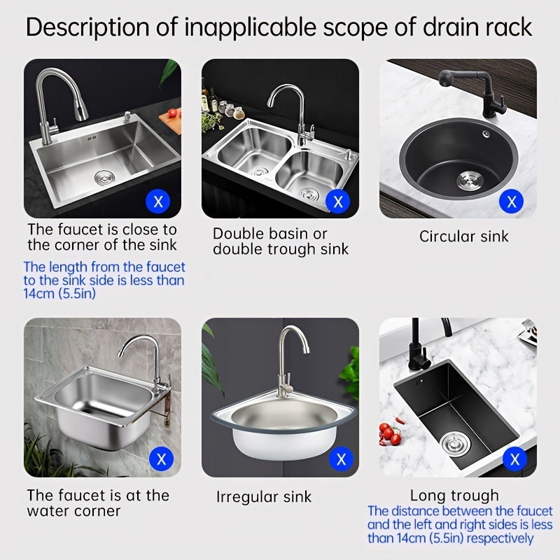 1pc Splash Guard For Sink Faucet; 10.63\"x5.51\"; Faucet Drain Rack; Super Absorbent Fast Drying Mat Sink Gadgets; Drip Catcher For Kitchen; Drain Storage Rack For Kitchen Rag And Sponge Brush