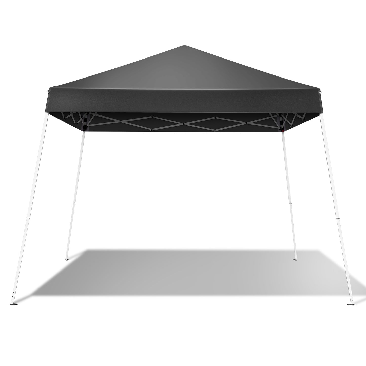 8X8ft dark grey, beveled, non-woven, Folding Shed, Oxford cloth, spray iron pipe, portable
