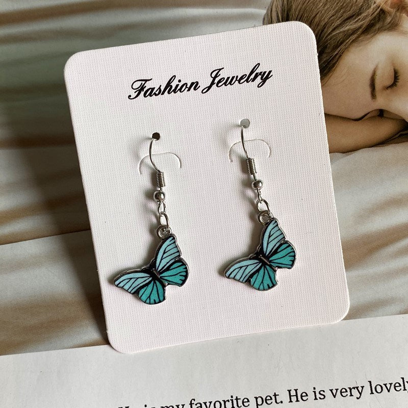 Fashion Women Necklace Korea Style New Butterfly Pendant Necklace Gift For Girl Cute Lovely Neck Jewelry Wholesale Dropshipping