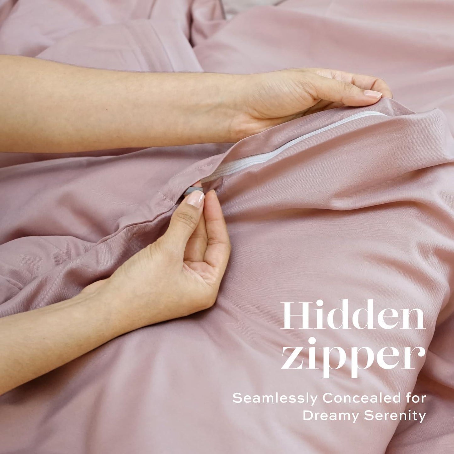 Pink Duvet Cover Queen Size Microfiber Duvet Cover with Zipper Duvet Cover Set of 1 Down Comforter Cover with 2 Pillow Shams Luxury Comforter Cover Queen Size | Comforter Not Included