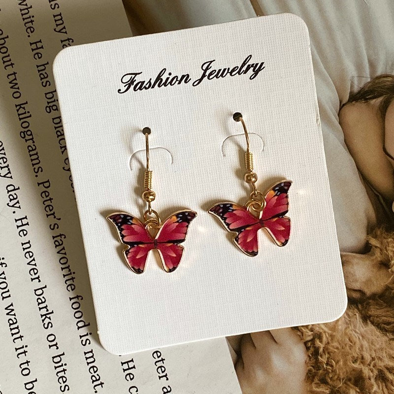 Fashion Women Necklace Korea Style New Butterfly Pendant Necklace Gift For Girl Cute Lovely Neck Jewelry Wholesale Dropshipping
