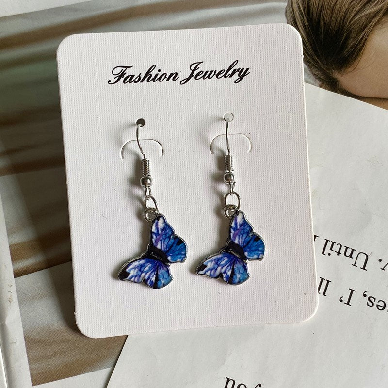 Fashion Women Necklace Korea Style New Butterfly Pendant Necklace Gift For Girl Cute Lovely Neck Jewelry Wholesale Dropshipping