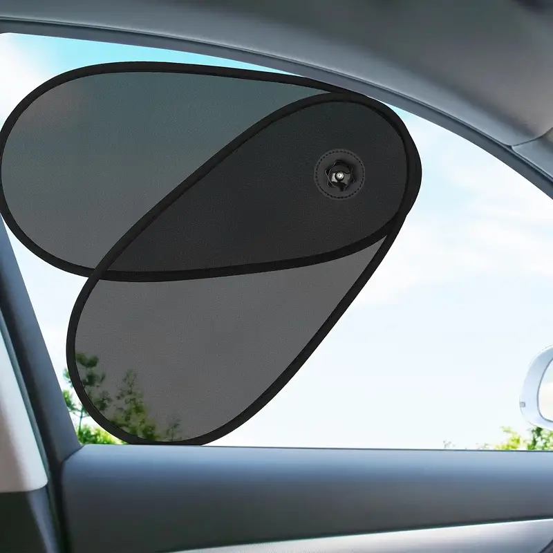 Car Window Shades, Breathable Car Window Shade For Baby For Side, Cross-border Car Side Window Adjustable Sunshade Super Stretchy Sun Shade For Car Window For Baby Block Sun Heat And Harmful UV Rays