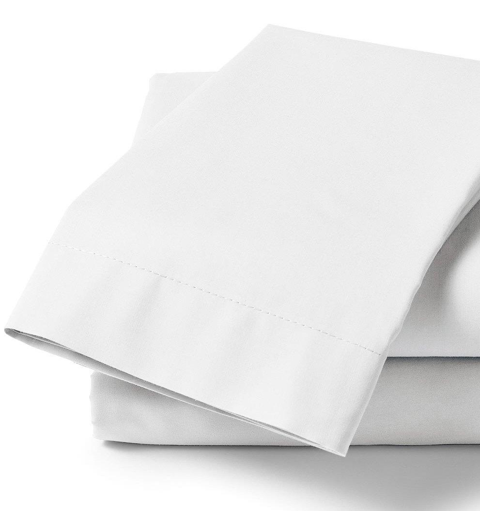 White Cotton Pillow Cases Standard Size Set of 12 Heavy Weight Quality Pillowcase with T 200 Thread Count Elegant Double Stitched Tailoring Pillowcases Pillow Covers 20x30 Inch