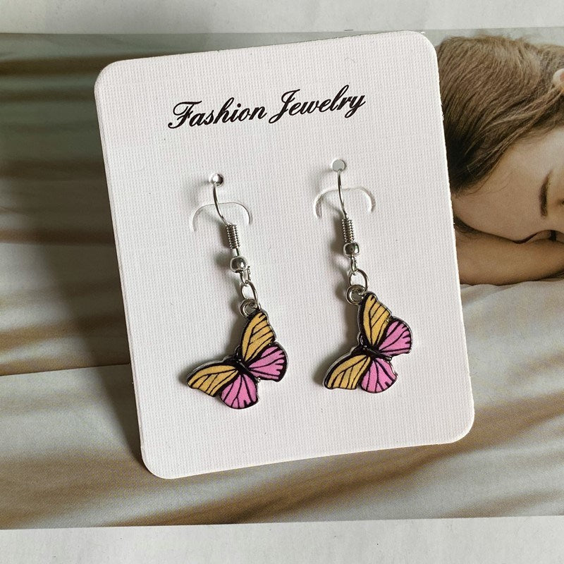 Fashion Women Necklace Korea Style New Butterfly Pendant Necklace Gift For Girl Cute Lovely Neck Jewelry Wholesale Dropshipping