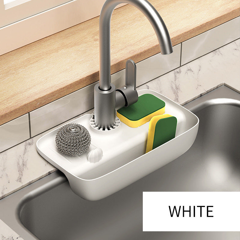 1pc Splash Guard For Sink Faucet; 10.63\"x5.51\"; Faucet Drain Rack; Super Absorbent Fast Drying Mat Sink Gadgets; Drip Catcher For Kitchen; Drain Storage Rack For Kitchen Rag And Sponge Brush