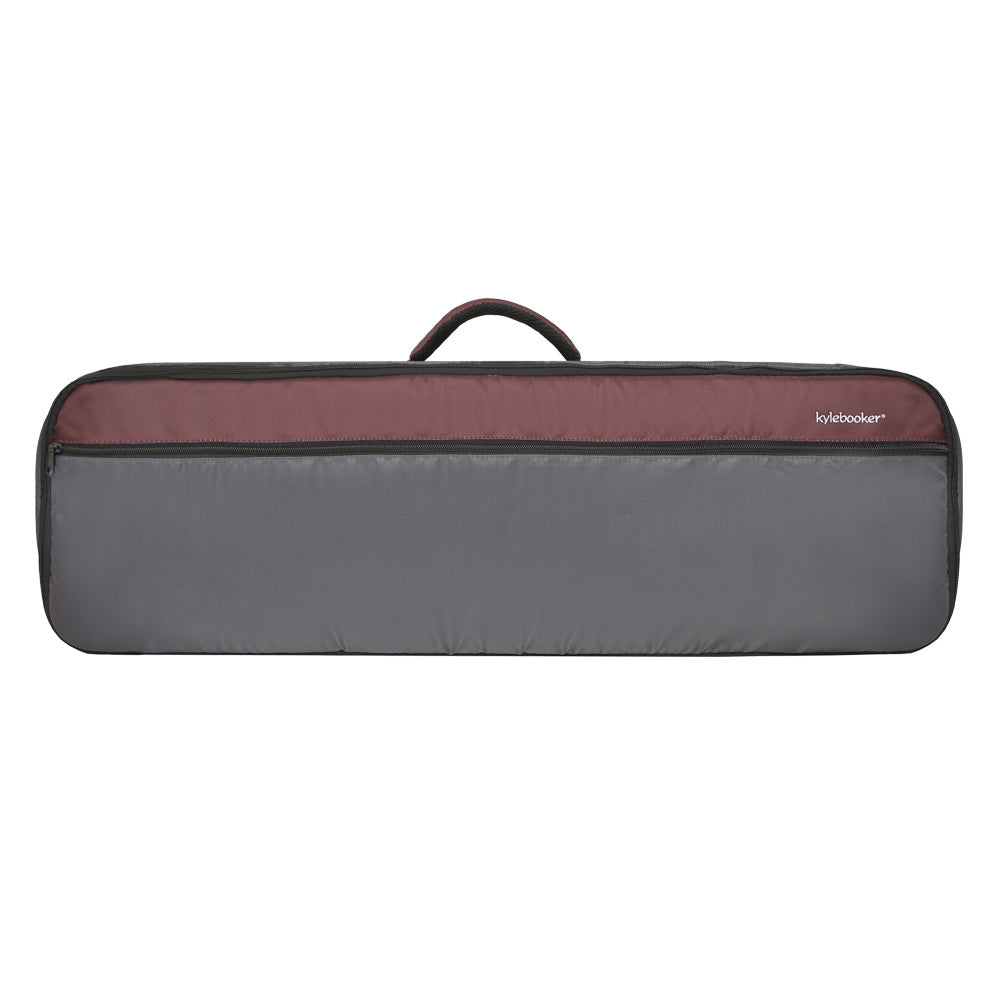 Kylebooker RB03 Fly Fishing Rod & Gear Bag Case; Hold up to 4 Fishing Rods; Heavy-Duty Honeycomb Frame