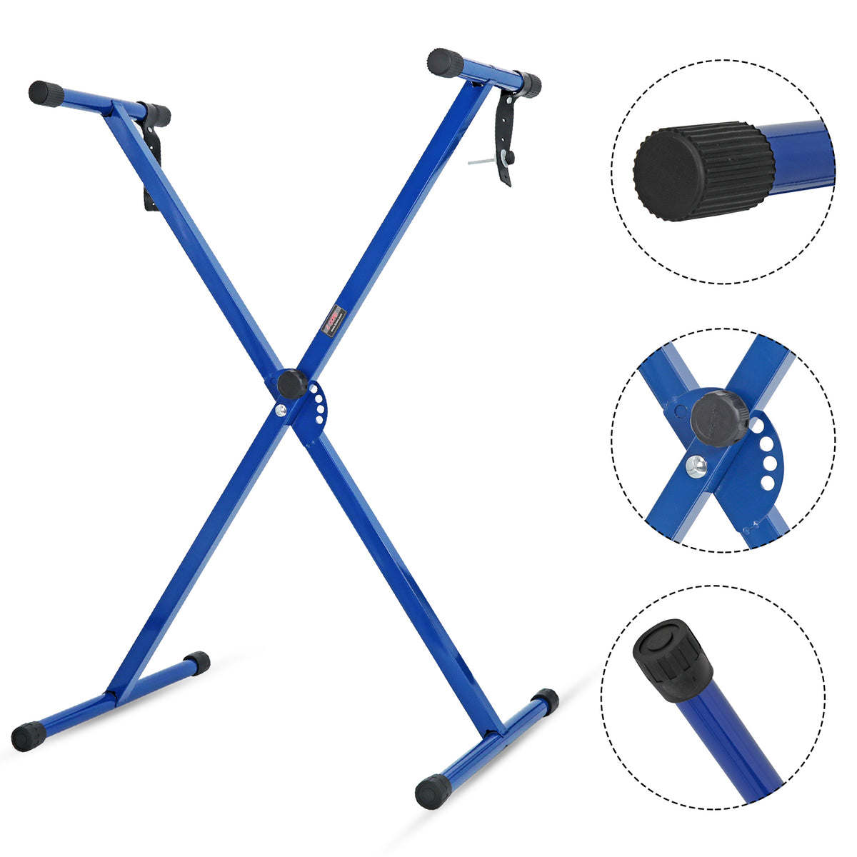5 Core Keyboard Stand Adjustable Digital Electric Piano Synthesizer Music Stands For 61 76 88 Keys - KS 1X