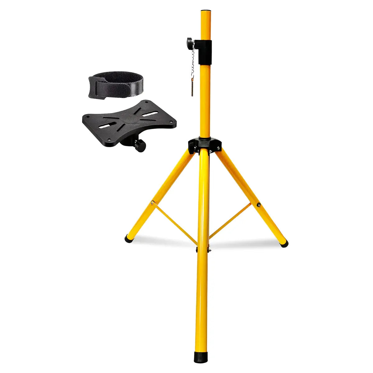 5 Core Speaker Stand Tripod Floor Tall Adjustable Up to 72 Inch DJ Studio Monitor Stands Pole Mount -- SS ECO 1PK WoB