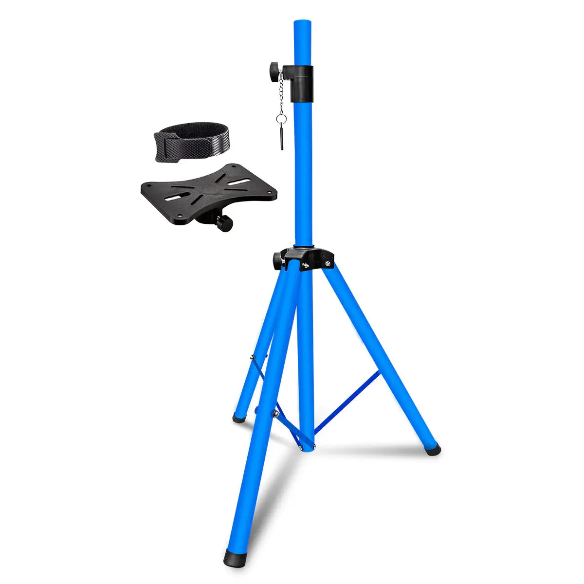 5 Core Speaker Stand Tripod Floor Tall Adjustable Up to 72 Inch DJ Studio Monitor Stands Pole Mount -- SS ECO 1PK WoB