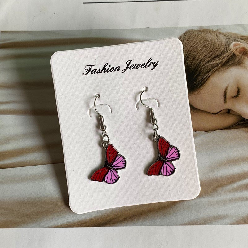 Fashion Women Necklace Korea Style New Butterfly Pendant Necklace Gift For Girl Cute Lovely Neck Jewelry Wholesale Dropshipping