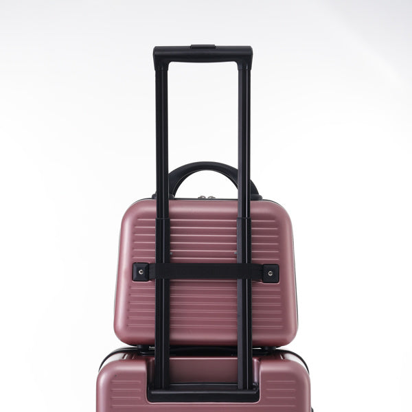 Carry-on Luggage 20 Inch Front Open Luggage Lightweight Suitcase with Front Pocket and USB Port, 1 Portable Carrying Case