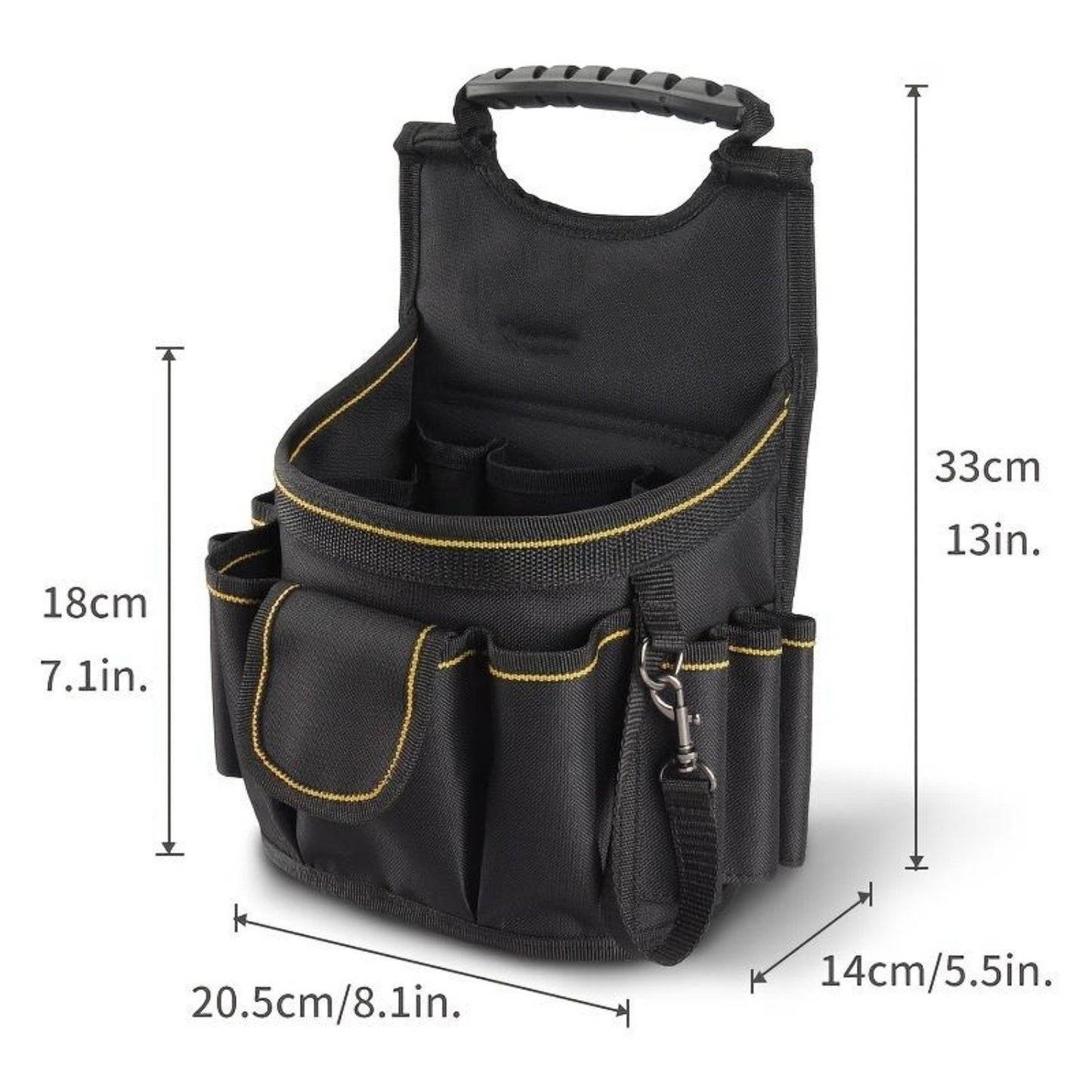 Pro Electrician's Ultimate Tool Bag - Portable, Organized, Durable & Battery-Free Ban on Amazon sales