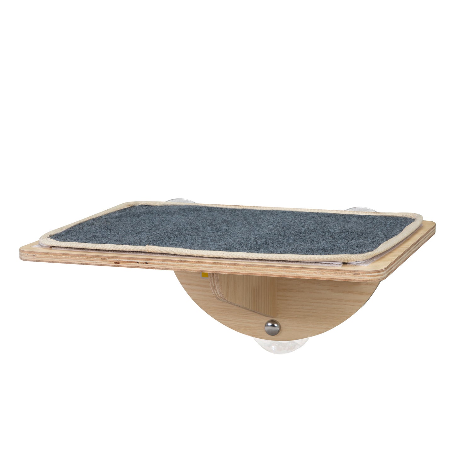 Indoor Cat Window Perch; Cat Hammock; Window-Mounted Cat Bed with Strong Suction Cups; Removable Felt; Two Installation Modes for Indoor Cats; Natural